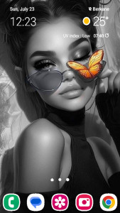 اسکرین شات 8 برنامه Teen Aesthetic Wallpaper