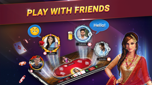 اسکرین شات 5 بازی Teen Patti Gold, Rummy & Poker