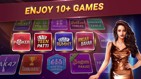 اسکرین شات 2 بازی Teen Patti Gold, Rummy & Poker