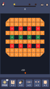 اسکرین شات 3 بازی Bricks and Balls Crusher