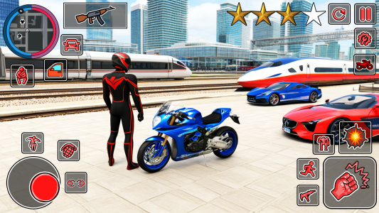 اسکرین شات 2 بازی Rope Hero Gangster Crime Mafia