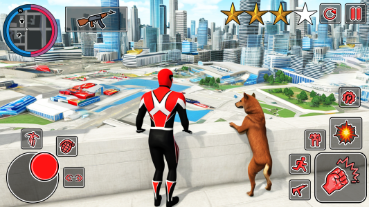 اسکرین شات 1 بازی Rope Hero Gangster Crime Mafia