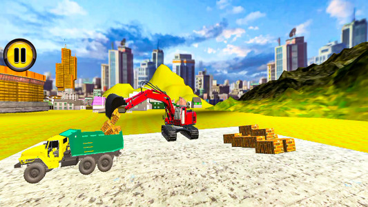 اسکرین شات 5 بازی JCB Backhoe Loader Driving