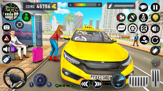 اسکرین شات 1 بازی Crazy Taxi Driver: Taxi Game