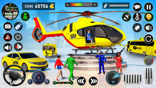 اسکرین شات 3 بازی Crazy Taxi Driver: Taxi Game