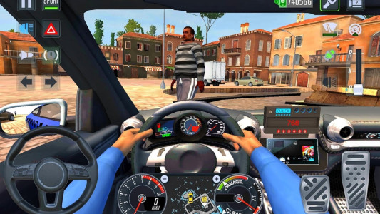 اسکرین شات 6 بازی Crazy Taxi Driver: Taxi Game