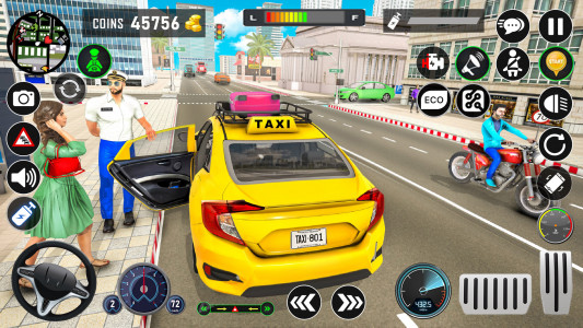 اسکرین شات 2 بازی Crazy Taxi Driver: Taxi Game