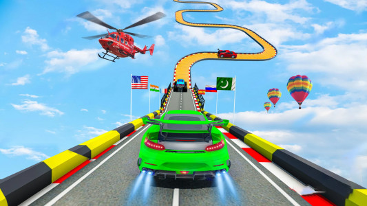 اسکرین شات بازی Crazy Car Driving - Stunt Game 1