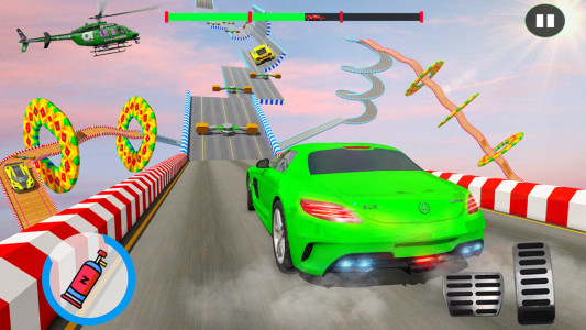 اسکرین شات 3 بازی Ramp Car Racing: GT Car Stunts