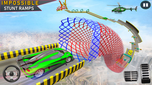 اسکرین شات 4 بازی Ramp Car Racing: GT Car Stunts