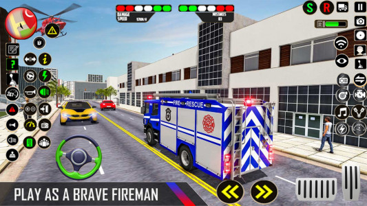 اسکرین شات 4 بازی Police Ambulance Fire Truck