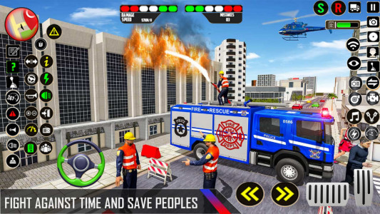اسکرین شات بازی Police Ambulance Fire Truck 6