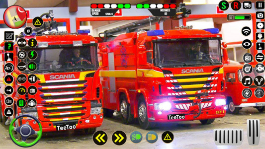 اسکرین شات 2 بازی Police Ambulance Fire Truck