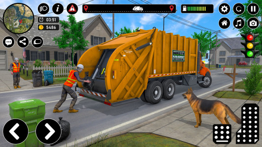 اسکرین شات بازی Garbage Truck Games 2024 1