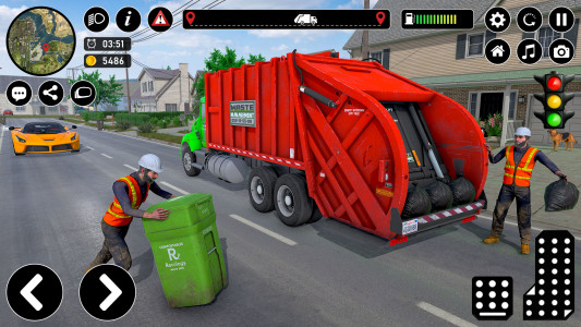 اسکرین شات بازی Garbage Truck Games 2024 3