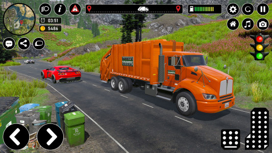 اسکرین شات بازی Garbage Truck Games 2024 4