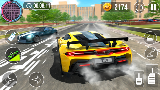 اسکرین شات 2 بازی Crazy Car Drifting and Driving