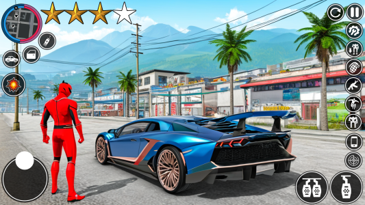 اسکرین شات 3 بازی Open World Rope Hero Gangster