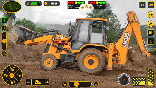 اسکرین شات 5 بازی JCB 3Dx Backhoe Loader Driving