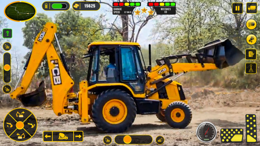اسکرین شات 2 بازی JCB 3Dx Backhoe Loader Driving