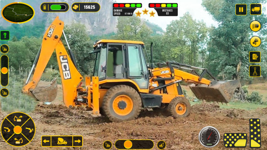 اسکرین شات 6 بازی JCB 3Dx Backhoe Loader Driving