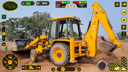 اسکرین شات 1 بازی JCB 3Dx Backhoe Loader Driving