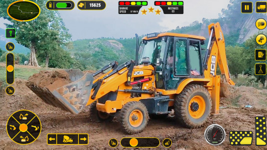 اسکرین شات 3 بازی JCB 3Dx Backhoe Loader Driving