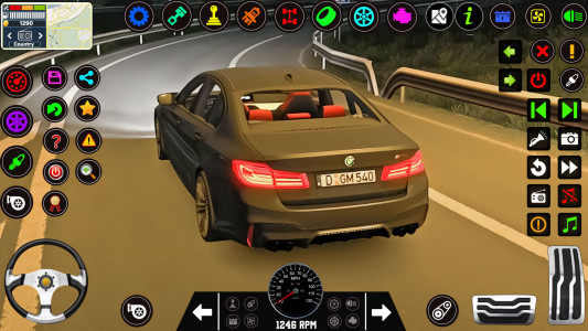 اسکرین شات 3 بازی Driving School 3D - Car Games