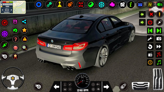 اسکرین شات 1 بازی Driving School 3D - Car Games