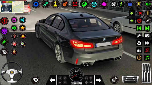 اسکرین شات 2 بازی Driving School 3D - Car Games