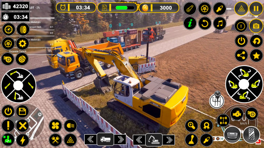 اسکرین شات 6 بازی Snow Excavator Construction 3D