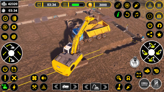 اسکرین شات بازی Snow Excavator Construction 3D 8