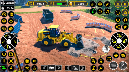 اسکرین شات 1 بازی Snow Excavator Construction 3D