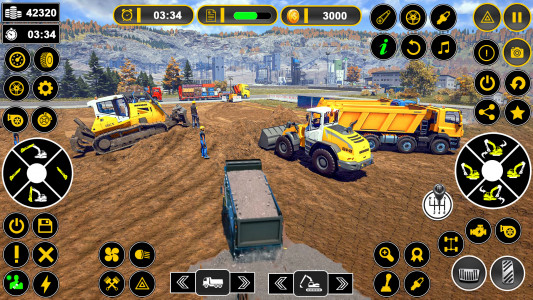 اسکرین شات 2 بازی Snow Excavator Construction 3D