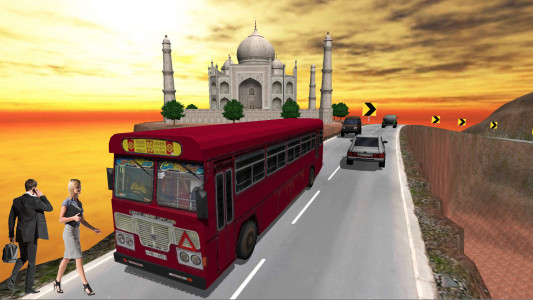 اسکرین شات بازی City Bus Simulator Drive 3D 2