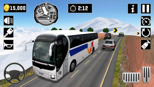 اسکرین شات بازی Bus Simulator US Driving Game 2