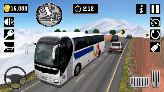 اسکرین شات بازی City Bus Simulator Drive 3D 1