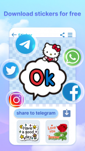 اسکرین شات 4 برنامه Tgsticker - pack meme download