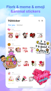 اسکرین شات 2 برنامه Tgsticker - pack meme download