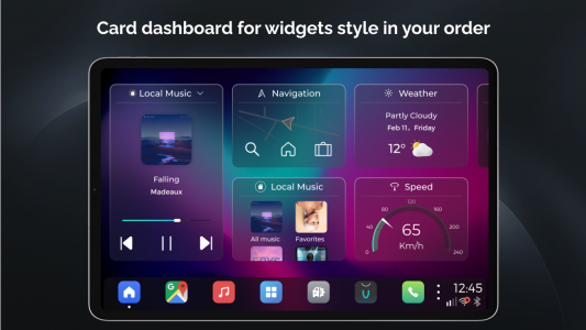 اسکرین شات برنامه VIVID Car Launcher 2