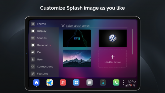 اسکرین شات برنامه VIVID Car Launcher 6