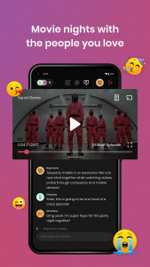 اسکرین شات برنامه Teleparty - Watch Parties 3