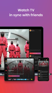 اسکرین شات 2 برنامه Teleparty - Watch Parties