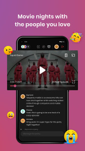 اسکرین شات 3 برنامه Teleparty - Watch Parties