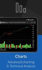 اسکرین شات 6 برنامه baha: Stocks, Markets & News