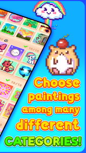 اسکرین شات 6 بازی Color by Number - Pixel art