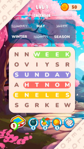اسکرین شات 3 بازی Word Search