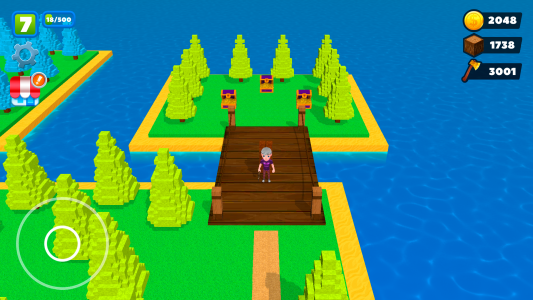 اسکرین شات بازی Island Craft Block World Build 2