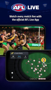 اسکرین شات برنامه AFL Live Official App 1
