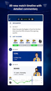 اسکرین شات برنامه AFL Live Official App 4